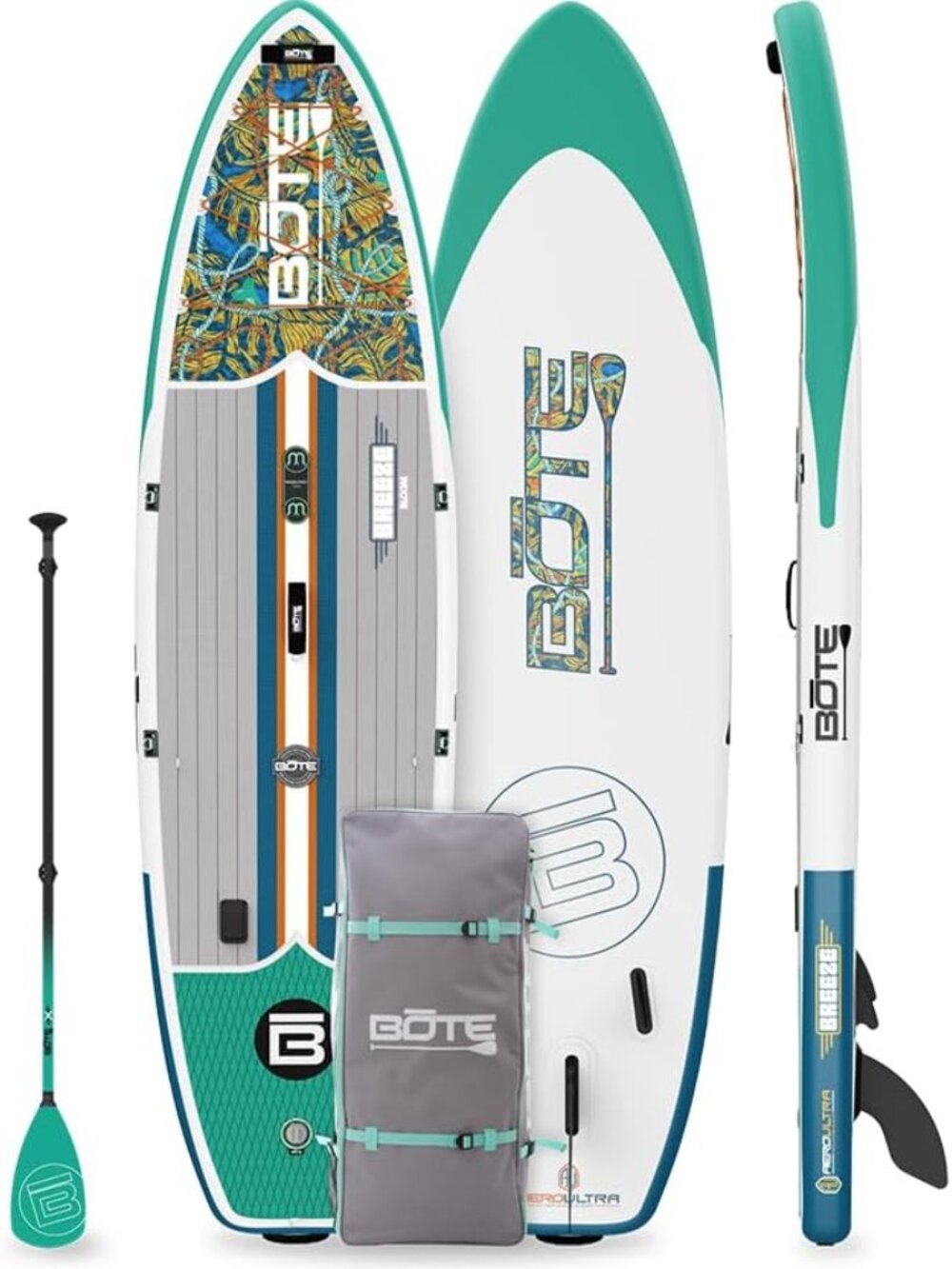 BOTE 11' FT 6" Breeze Aero Inflatable Stand Up Paddle Board